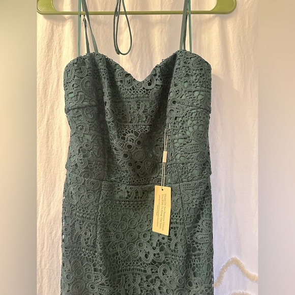 TwoSisters Mesina Dress-Emerald - Picture 3 of 6